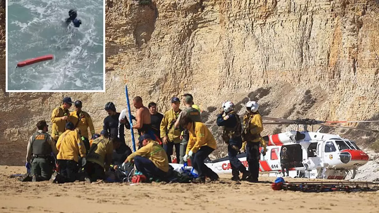 Panic at Panther Beach: The High-Stakes Rescue of Two Fishermen