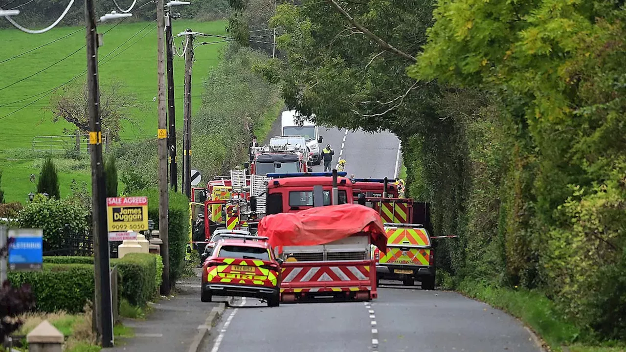 Fatal Trench Collapse on Ballygowan Road Leaves Multiple Trapped