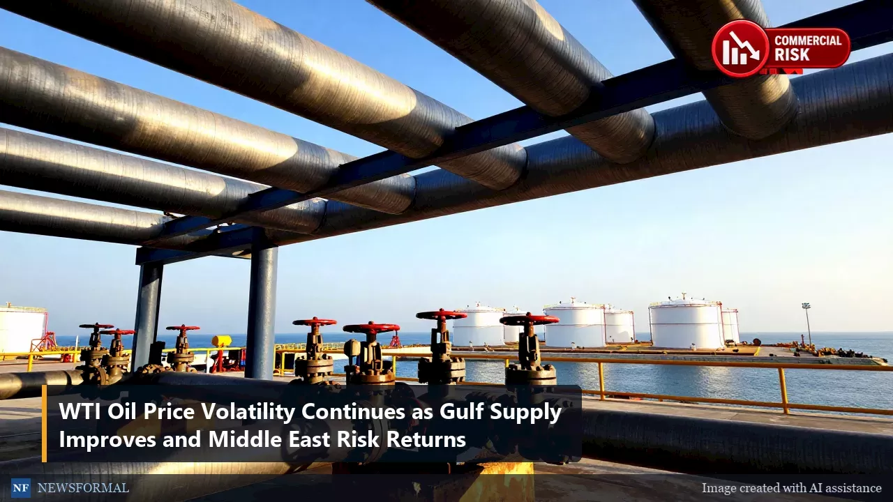 WTI Oil Volatility: Gulf Exports Improve, Middle East Risk Persists