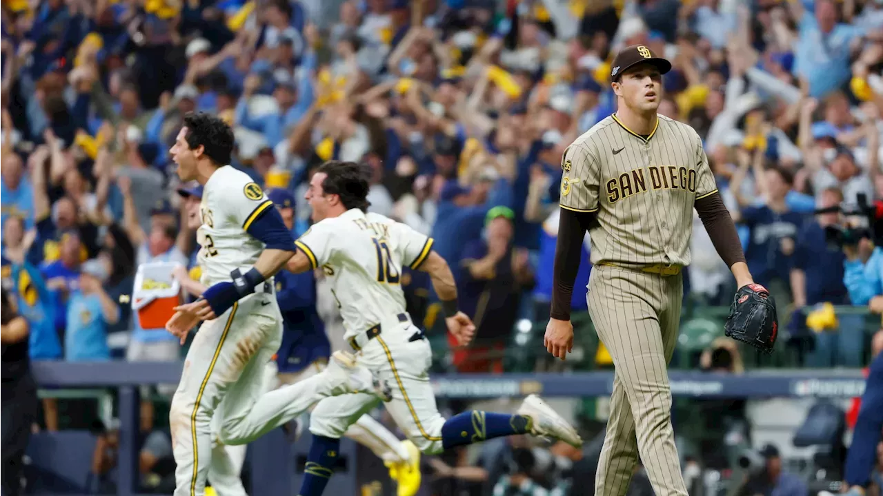 Brewers' Ninth-Inning Surge Puts Padres on the Brink