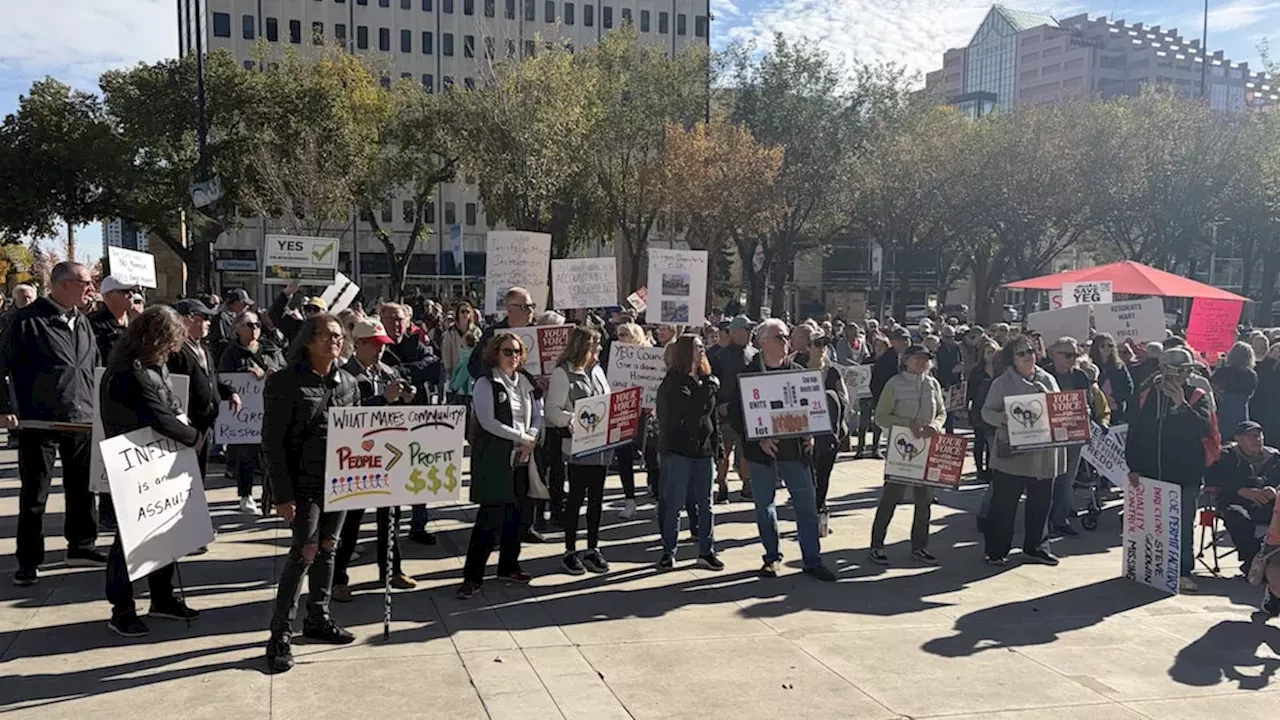 Edmonton's Infill Conflict: Protesters Demand Change to Multiplex Bylaws
