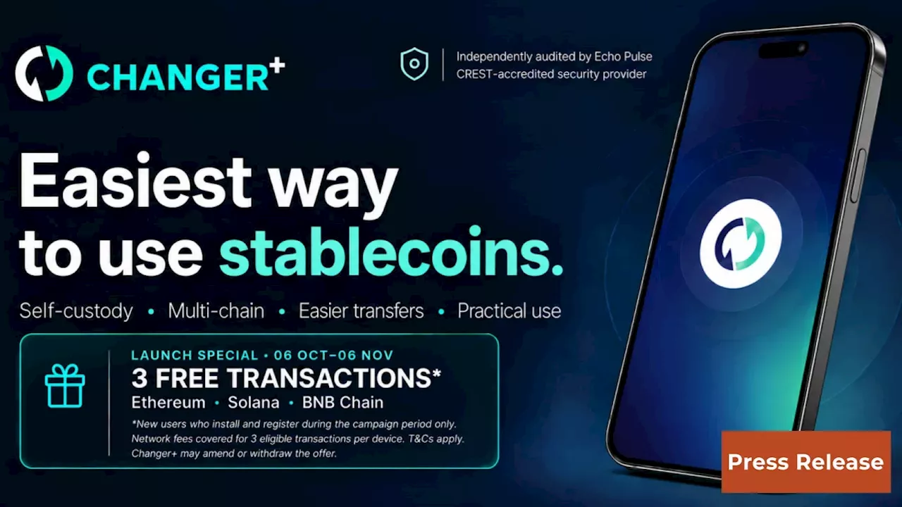 Beyond the Gas Fee: Changer+ Aims to Normalize Stablecoin Utility