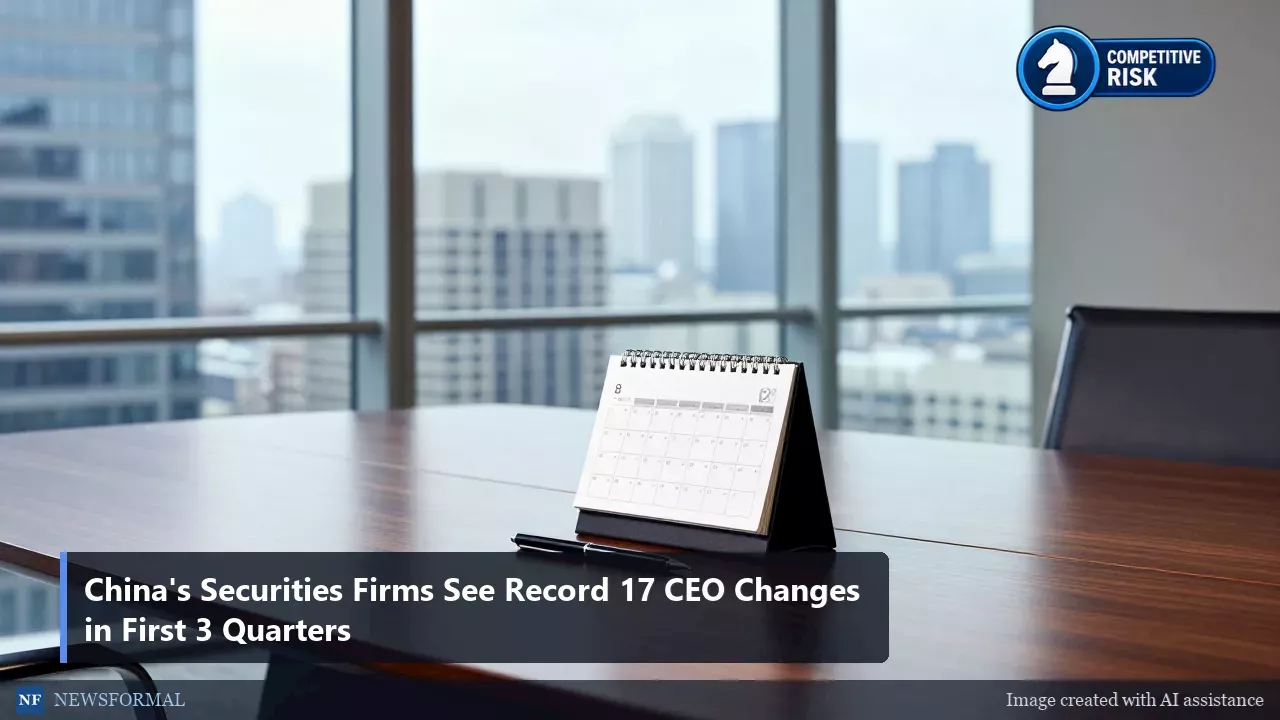 China's Securities Sector: 17 CEO Changes Signal a Digital Revolution