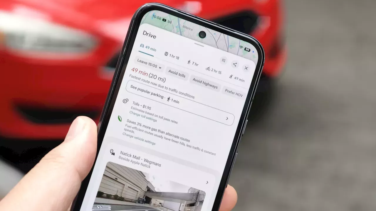 Navigating the Price Tag: Google Maps Targets Toll and Transit Accuracy
