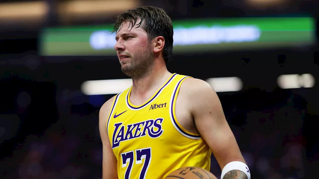 Lakers Sit Luka Doncic, Seven Others Against Warriors in Preseason