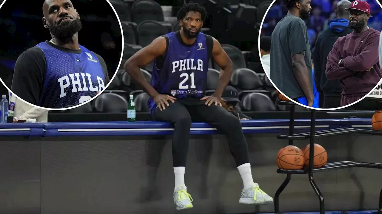 LeBron James and Joel Embiid: Truth Behind the 76ers' Preseason Friction