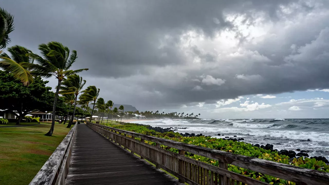Hawaii's Western Islands Brace for 'Training' Rain and Flash Floods
