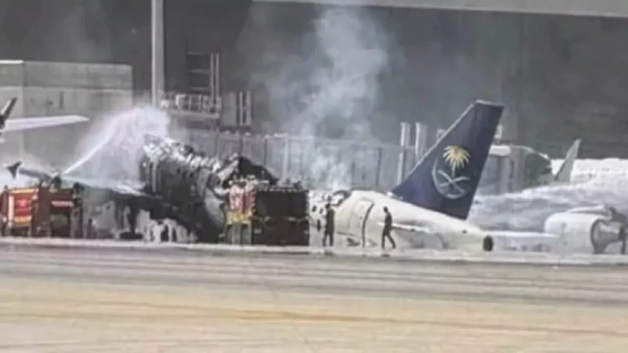 Houthi Missile Strike Destroys Saudia Airlines Jet and Kills Pilot in Riyadh