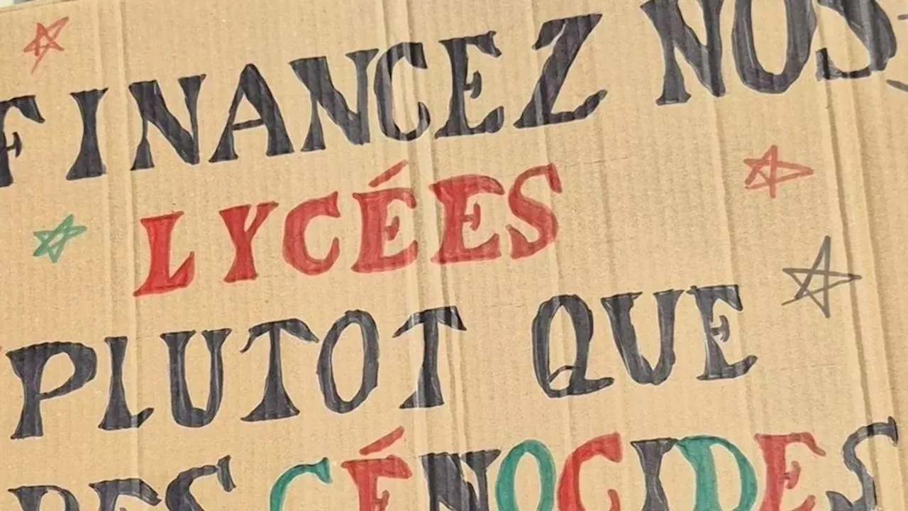 Students Protest Over School Closures, Demand Funds as France Boosts Military Spending