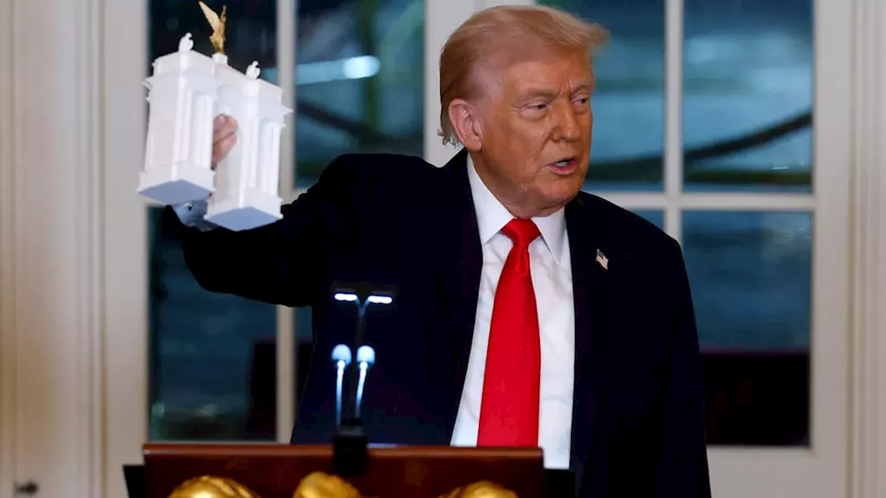 Arlington County sues to halt Trump's Triumphal Arch, citing rushed approvals and environmental harm