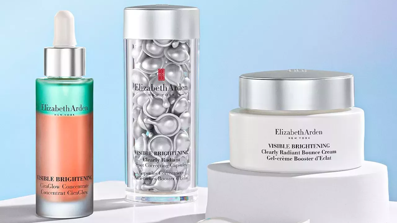 Elizabeth Arden’s Skincare Blitz: Half-Price Deals on Visible Brightening Lines