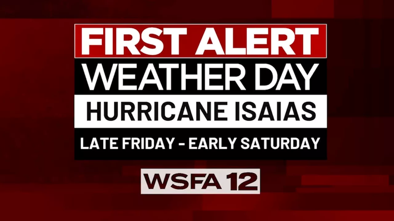 Isaias Slams Florida Coast: Alabama Braces for Wind and Flash Floods