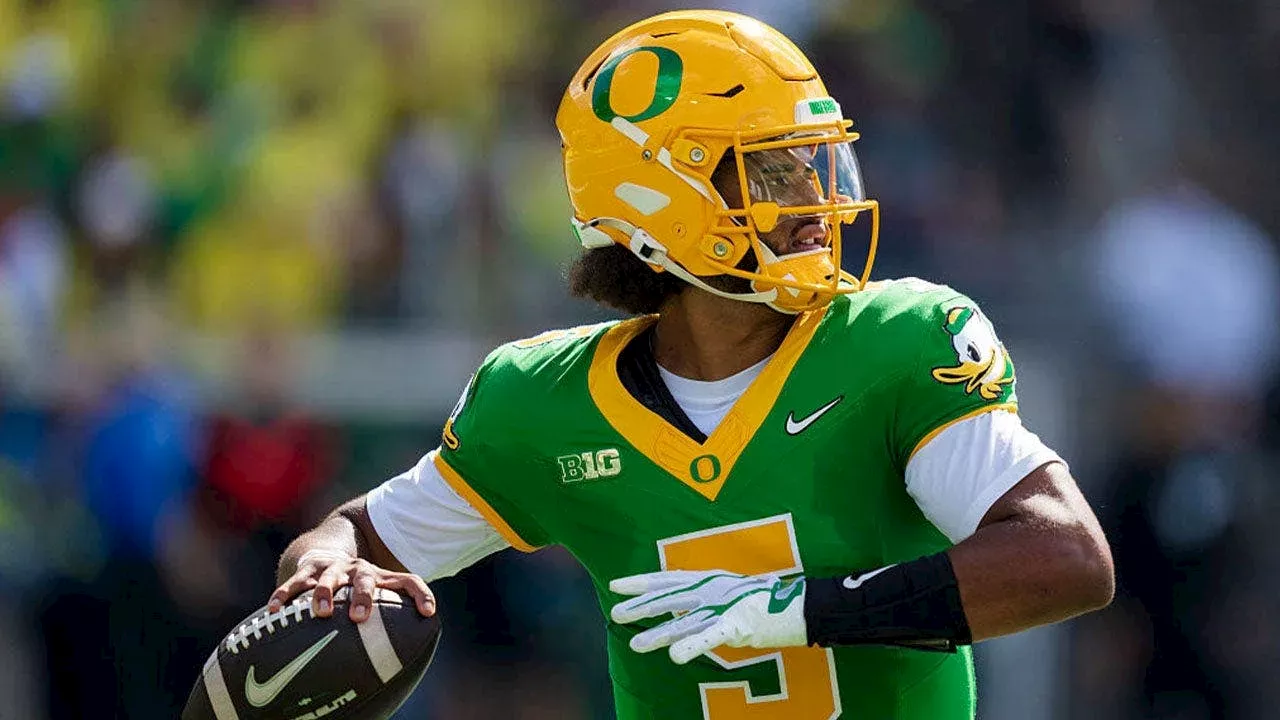Oregon's Quarterback Pivot: Dante Moore Sidelined as Dylan Raiola Prepares for UCLA Clash