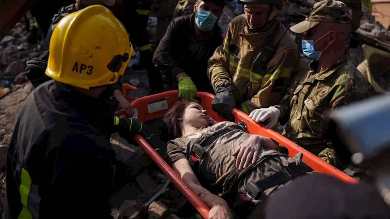 Russian Guided Bomb Campaign Leaves 56 Dead in Kyiv and Pryluky