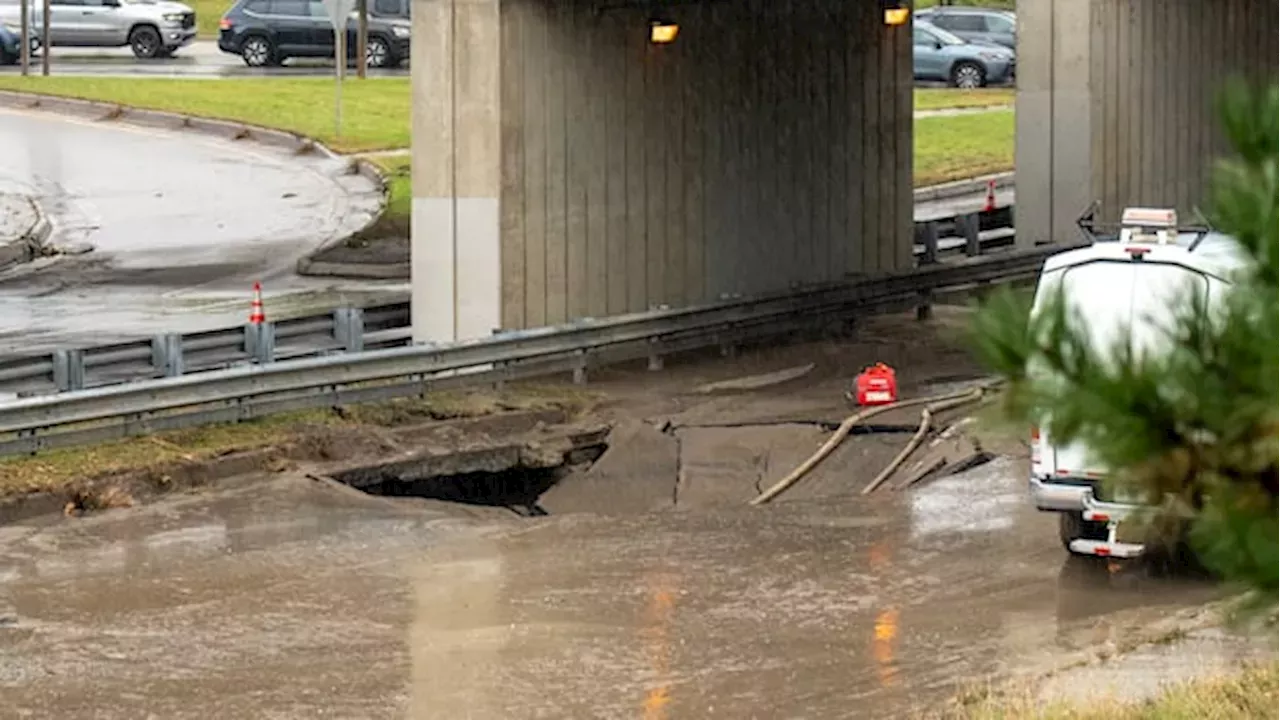 Ottawa Commuter Chaos: Sinkhole Swallows Riverside Drive Lanes