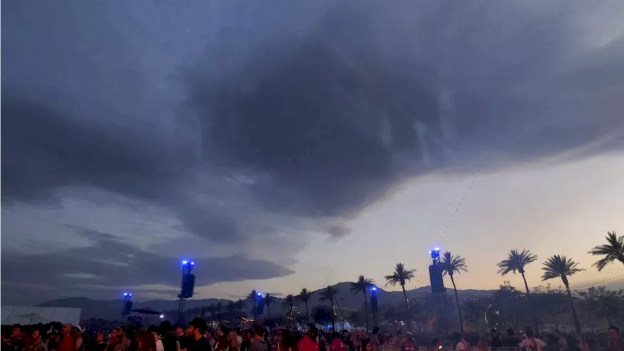 The Night Lightning Silenced Indio: Coachella’s Battle with Tropical Storm Rachel