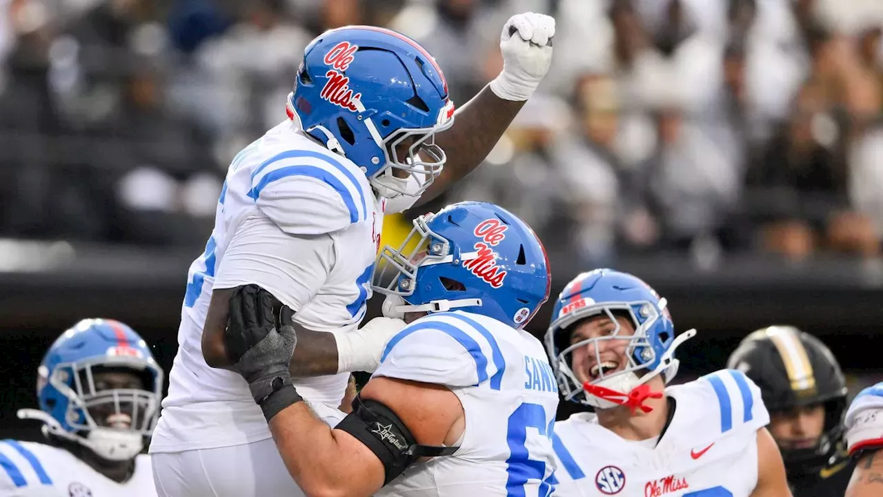 Mississippi Rebels Crush Vanderbilt 56-7 to Assert SEC Dominance