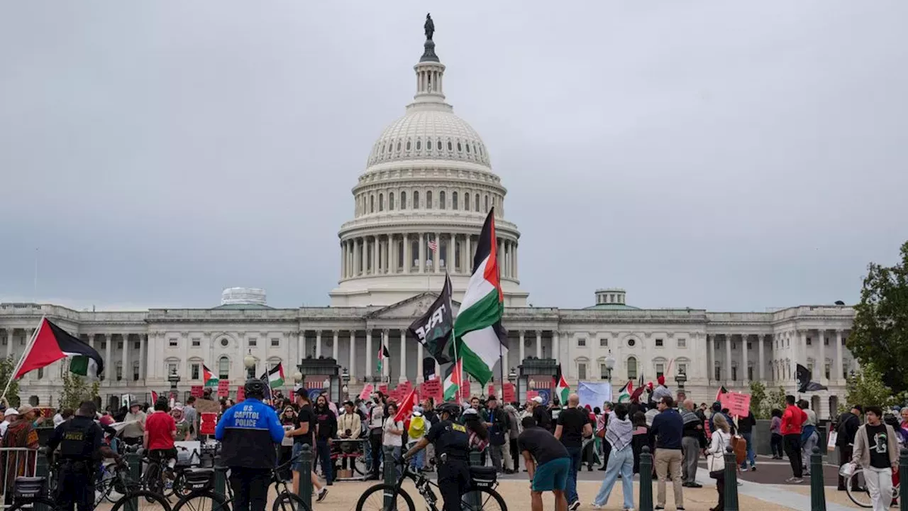 Capitol Protests Target US Arms Shipments Ahead of Midterms