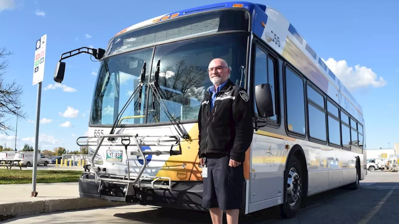 Winnipeg Transit Driver Ron Eunson Marks 31 Years, Named Operator of the Year