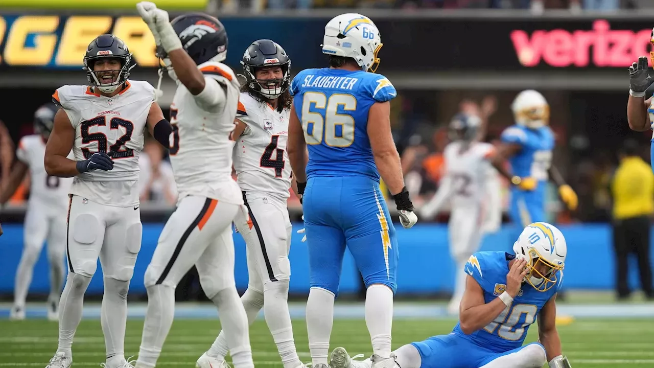 Denver Broncos Stifle Chargers as Justin Herbert's Late Error Deepens LA's Misery