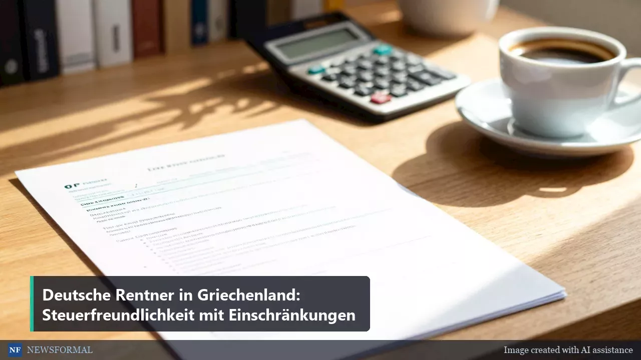 The 7% Greek Tax Allure: A Golden Opportunity or a Retirement Trap for Germans?