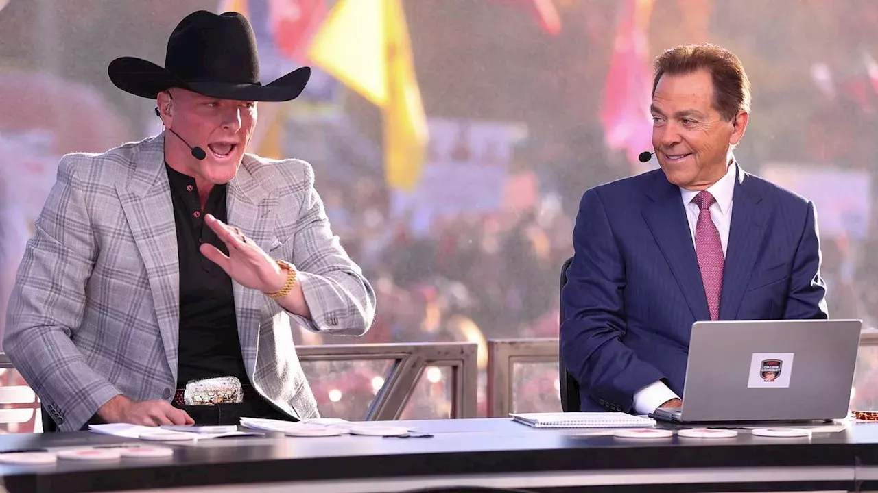 Saban and Young Send Pat McAfee Flying Over Georgia Pick