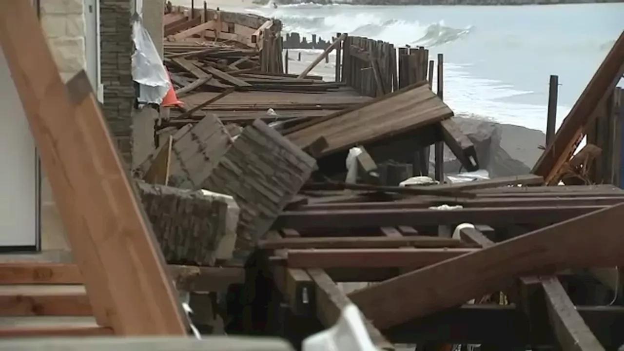Long Beach's Alamitos Peninsula Crippled by Tropical Storm Rachel