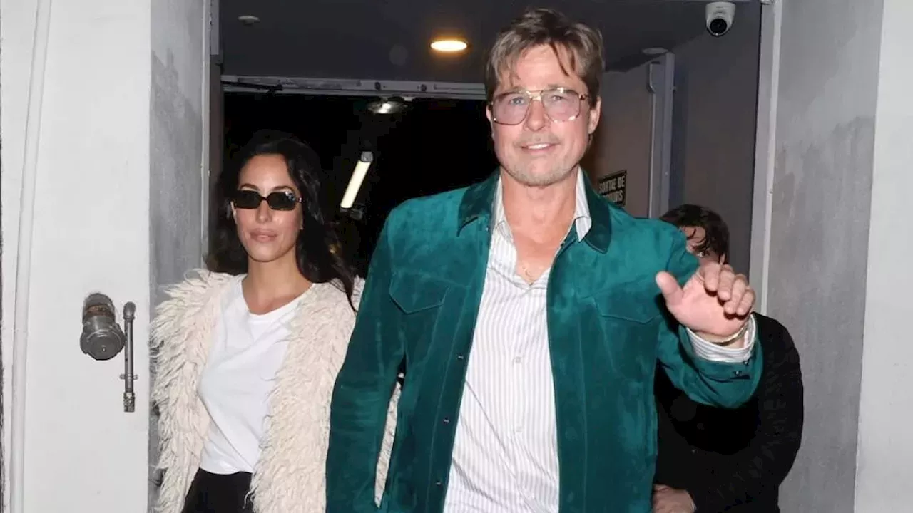 Brad Pitt and Ines de Ramon Enjoy Stylish Date Night in Paris After James Blake Concert