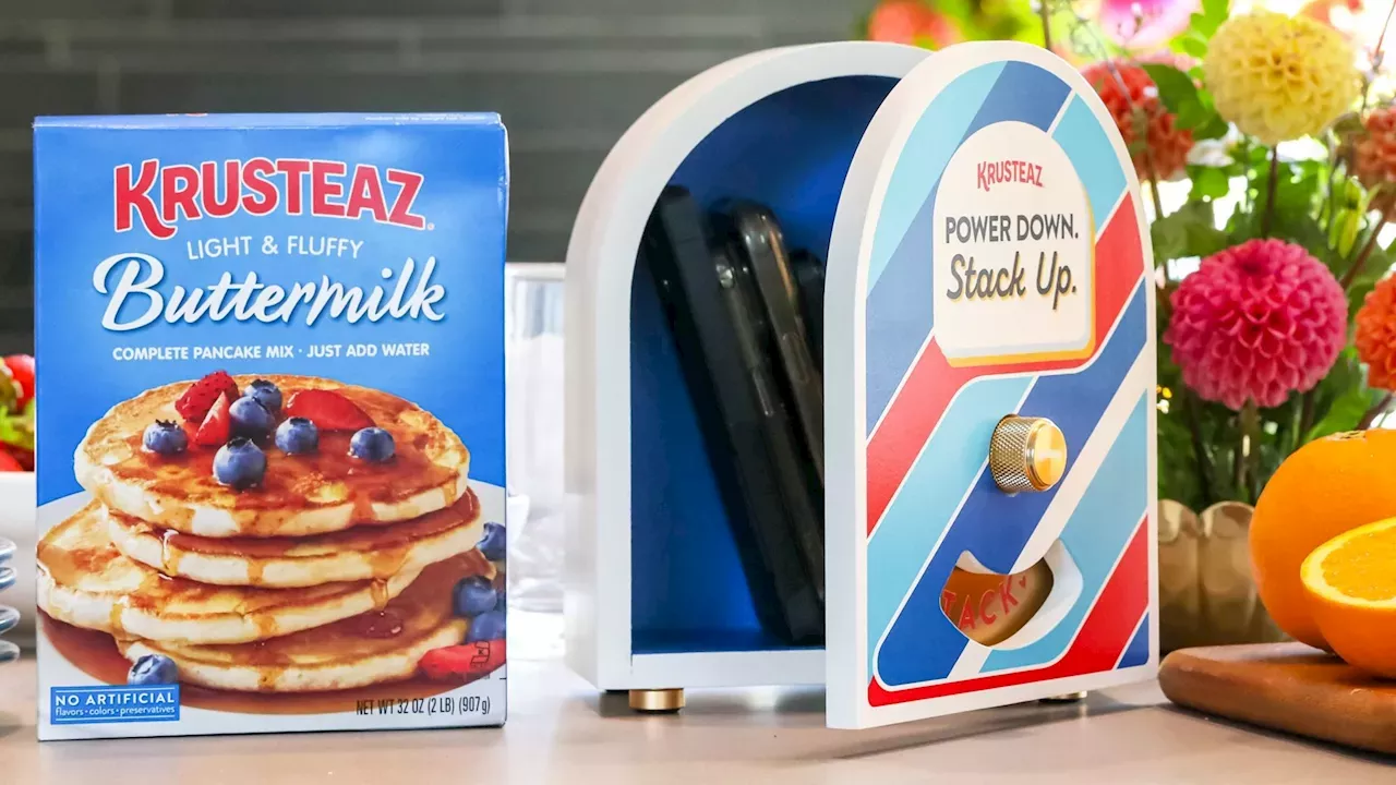 Krusteaz Launches Limited-Edition Pancake Pause Box to Reduce Digital Distractions at Breakfast
