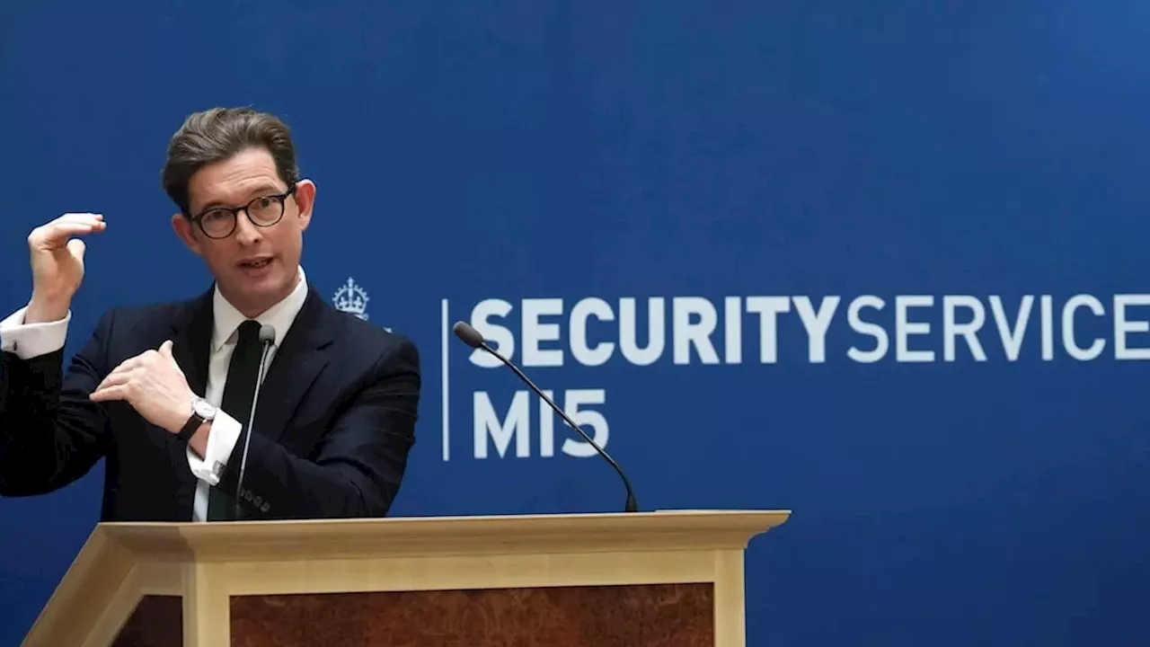 MI5 chief says Iran targeting UK military sites, warns of AI and hybrid warfare threats