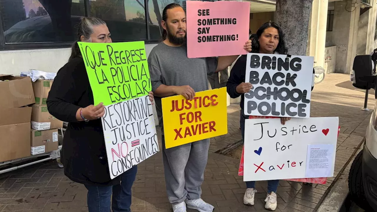 Father of Franklin High student who fell to his death demands accountability and return of campus police