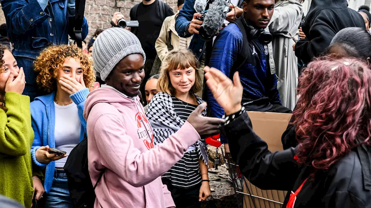 Greta Thunberg Joins French School Protests as 6,800 Arrested Nationwide