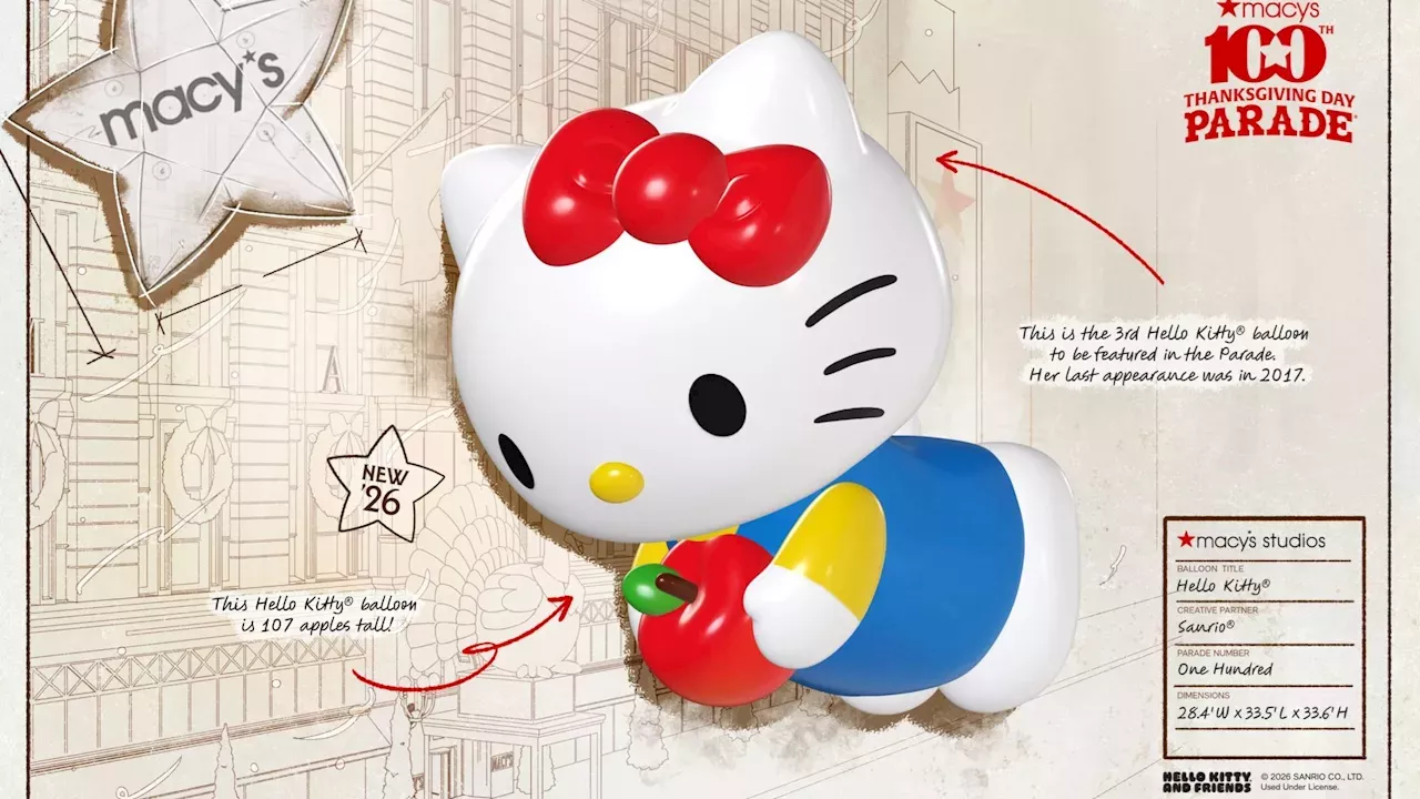 Hello Kitty's Big Apple Return: Sanrio Joins Macy's 100th Anniversary Bash