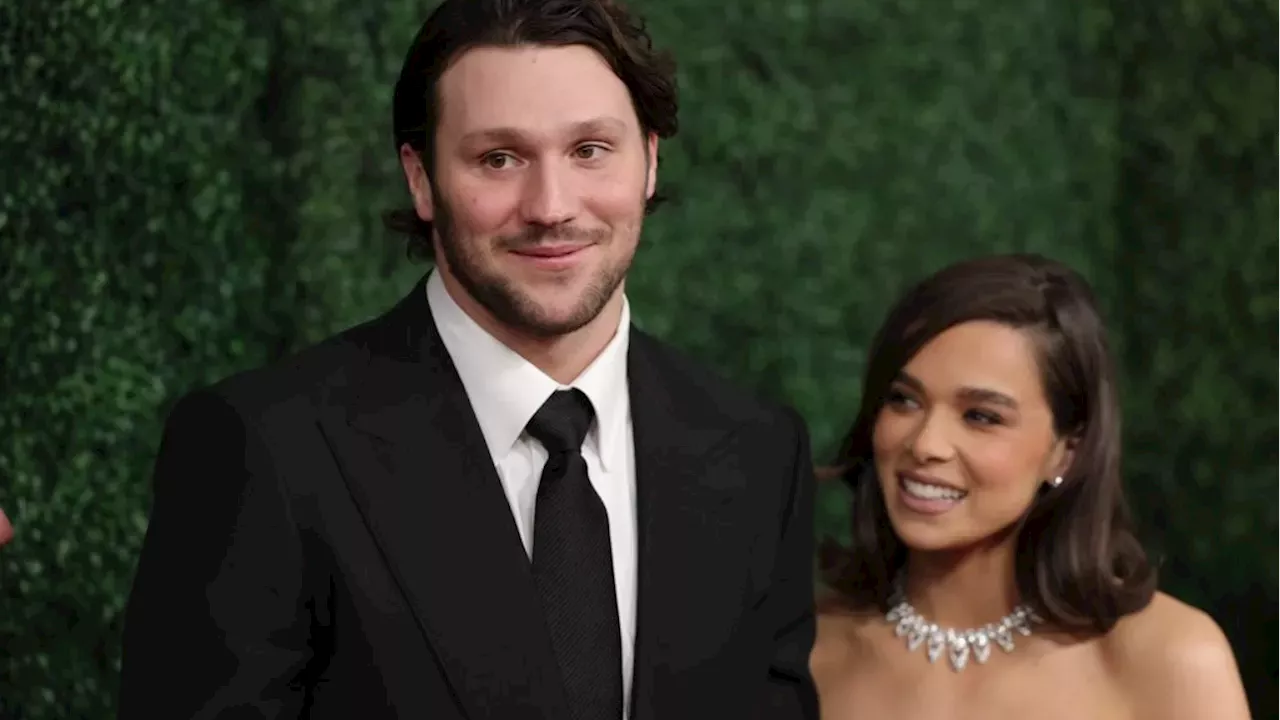 Josh Allen, Hailee Steinfeld Celebrate NFL Honors After Overtime Victory