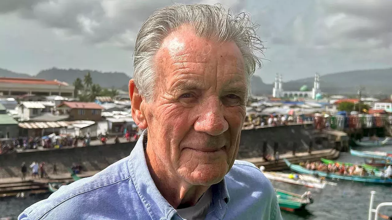 Michael Palin cancels book tour after 'comedy fall' leaves him with three broken bones and a fractured pelvis