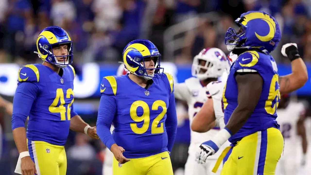Rams Release Kicker Harrison Mevis After Misses in 37-34 Overtime Loss to Bills