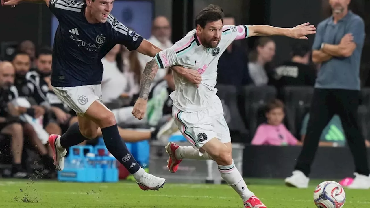 Inter Miami beats NYCFC 2-0 to clinch MLS playoff spot with Messi assist