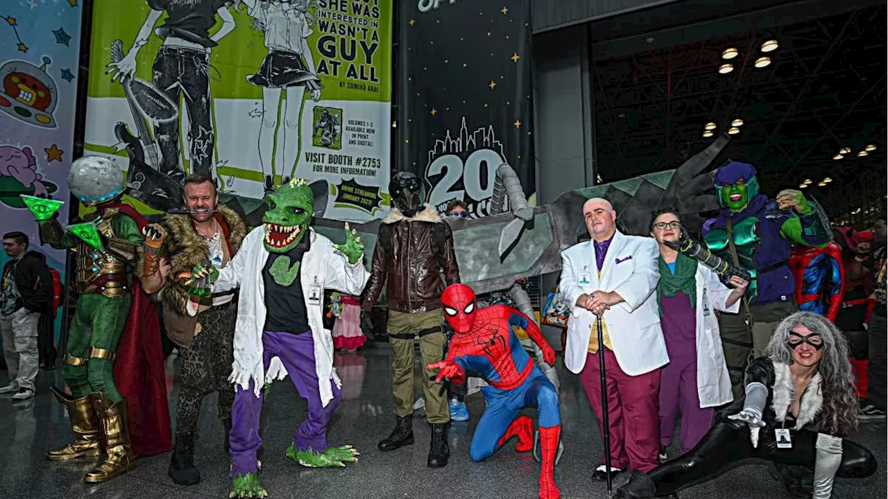 250,000 Fans and a Near-Record Spider-Man Group Mark NYCC’s 20th Year