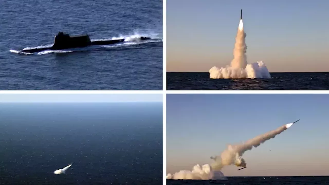 North Korea test-fires submarine cruise missiles amid regional tensions