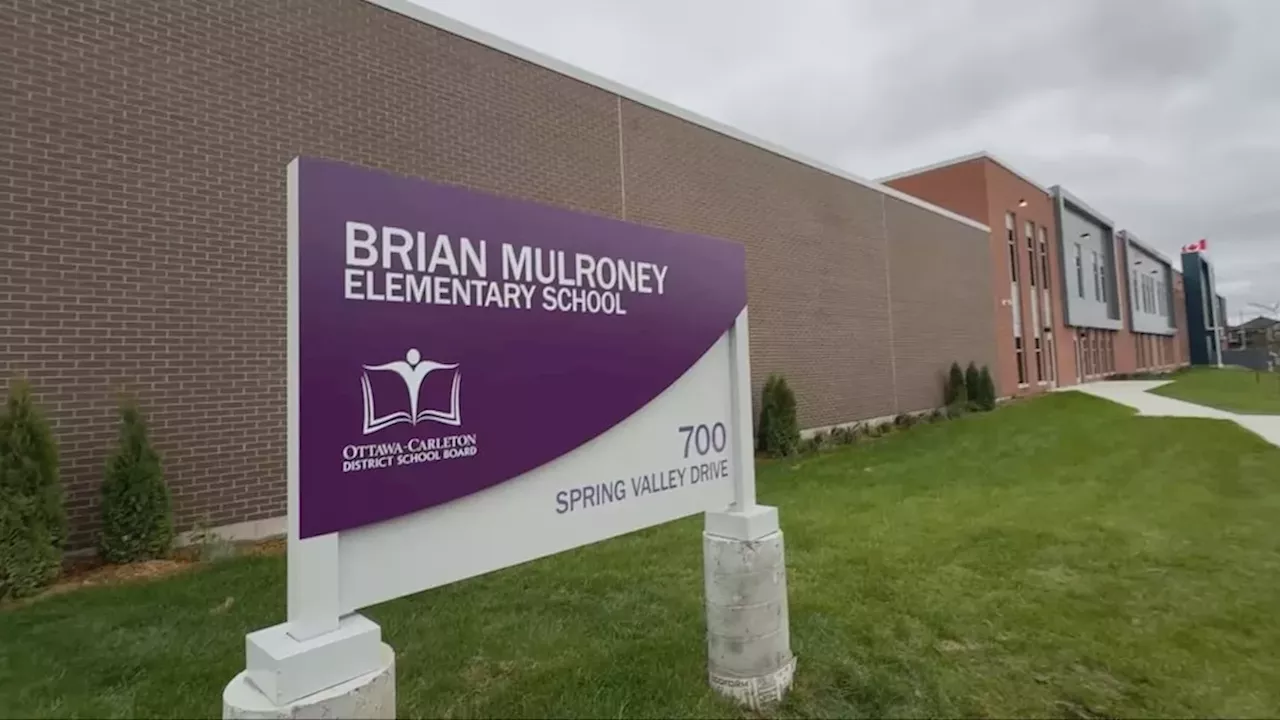 Ottawa school becomes first in Canada named after former PM Brian Mulroney