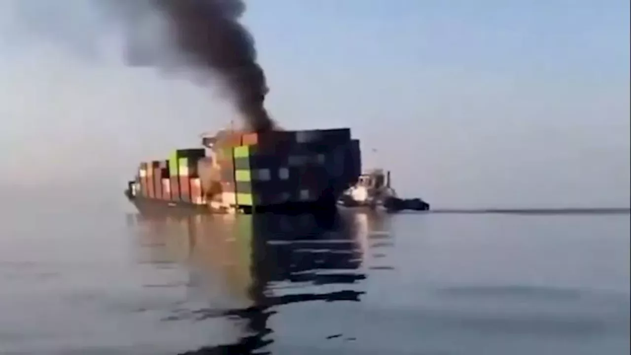 Two cargo ships sunk in Strait of Hormuz as Iran ramps up attacks.