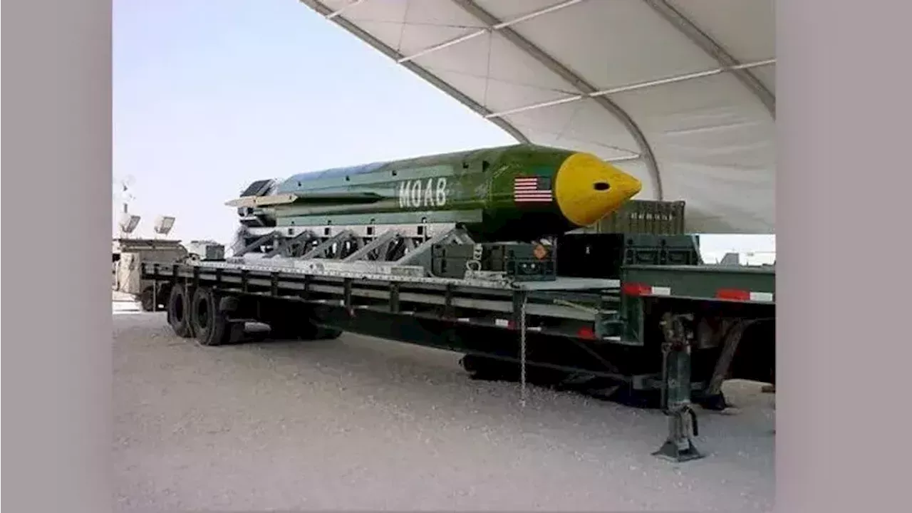 U.S. Prepares MOAB Bomb Deployment Against Iranian Targets in Escalating Tension