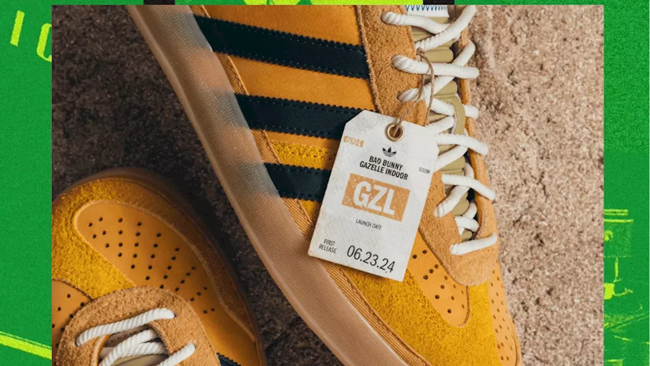Bad Bunny’s Solar Gold Gazelle: A $140 Tribute to Puerto Rican Sunsets