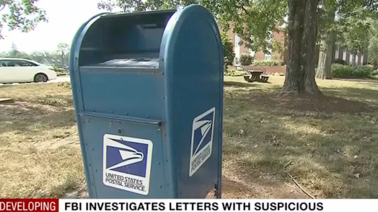 FBI Investigates Suspicious Letters Sent to Election Offices in 7 States and Congressional Offices