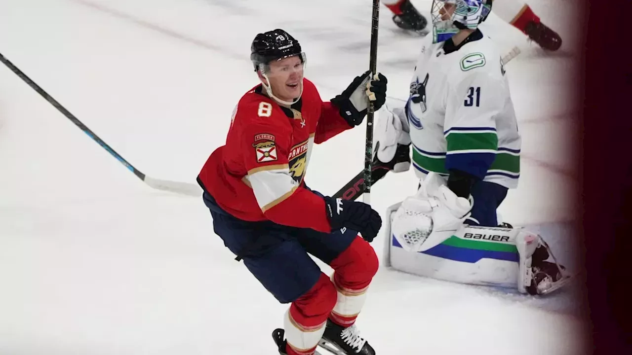 Tkachuk's Third Consecutive Hat Trick Secures Panthers Over Canucks