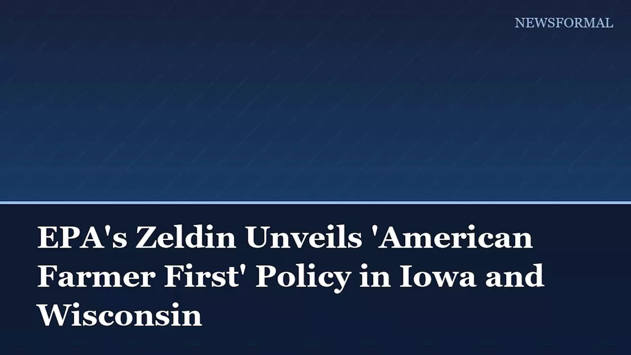 Trump EPA proposes 100% reallocation of 2025 small refinery exemption volumes: A boost for American farmers