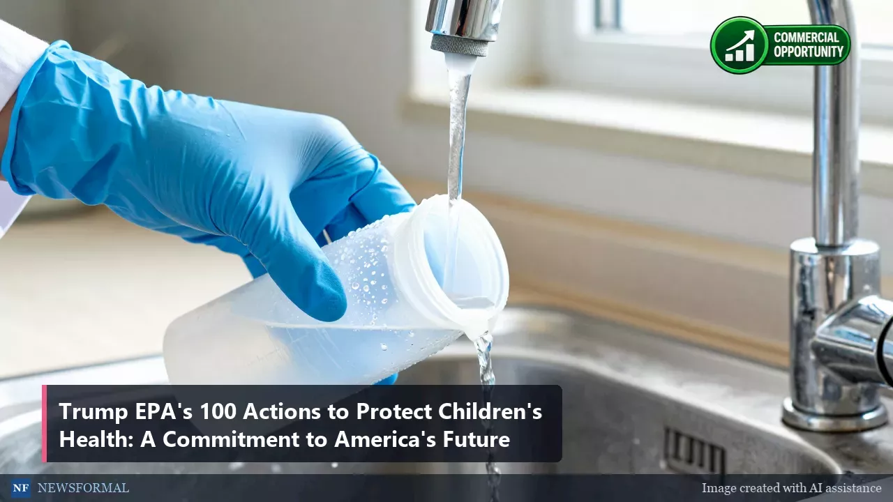 The EPA's 100-Point Strategy to Combat Lead and PFAS Exposure