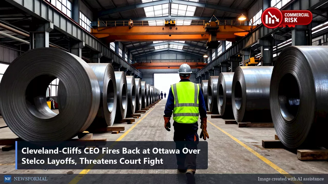 Steel Clash: Cleveland-Cliffs and Ottawa Battle Over Hamilton Job Cuts