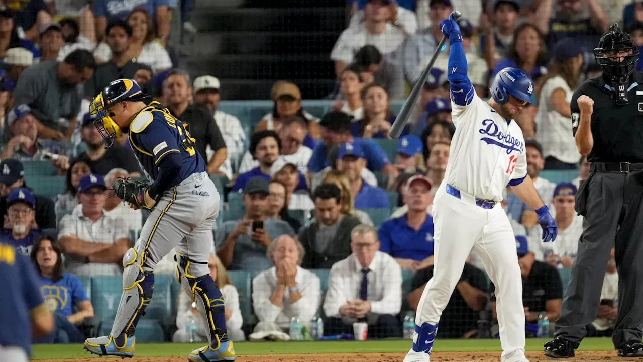 Dodgers Swept by Brewers in NLCS After Going 4 for 27 With Runners in Scoring Position