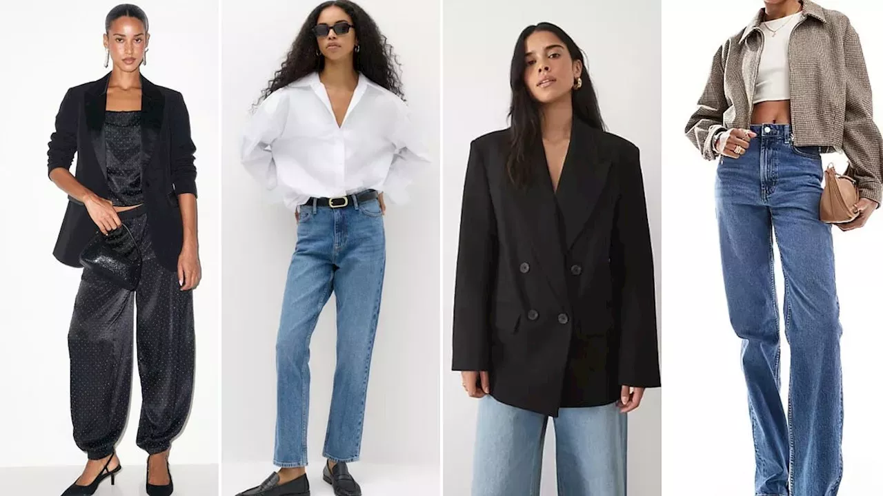 Meghan Markle Wears High Street M&S Jeans and Blazer for London Lunch